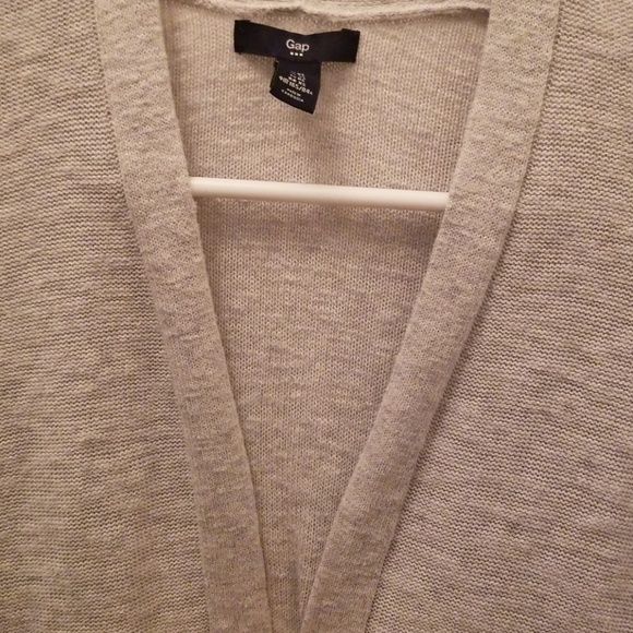 Gray Gap Cardigan - Picture 3 of 4